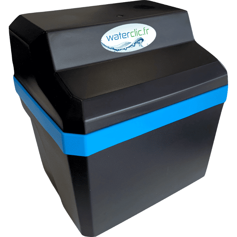 Adoucisseur d'eau sans électricité compact - WATERCLIC