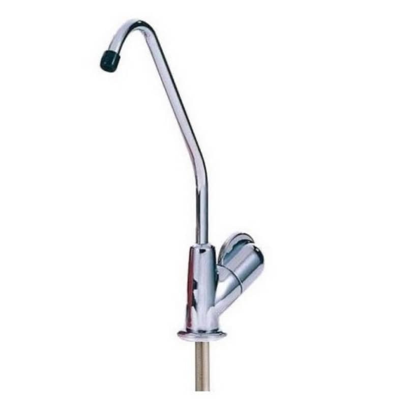 Robinet 3 voies avec canne rabattable - Firenze - Nickel brossé -  Waterconcept - 006675